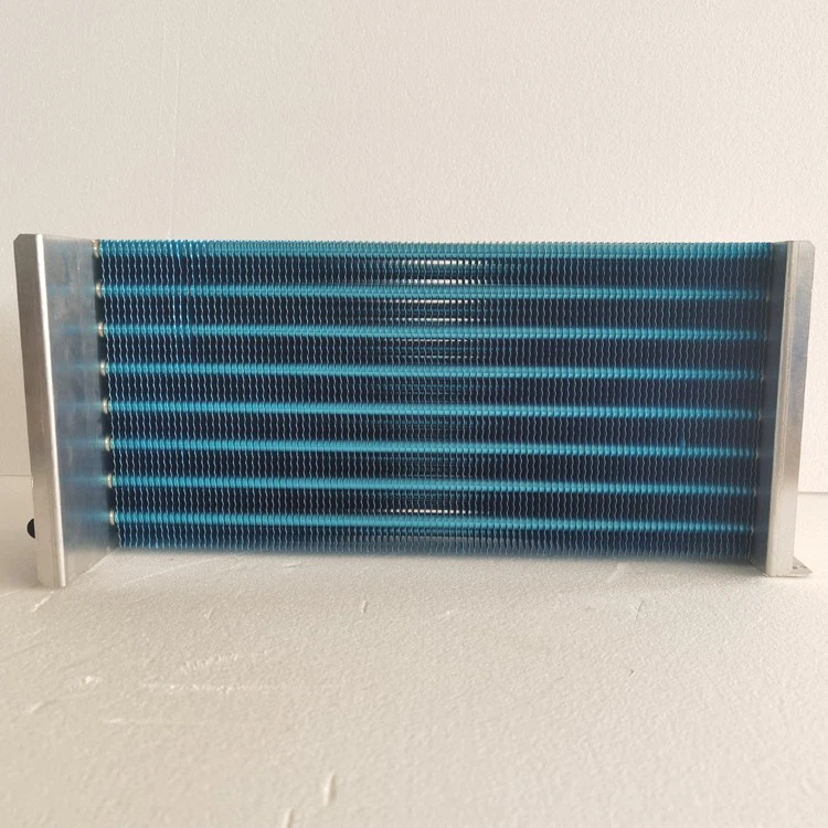 Copper Tube Plate Fin Split AC Cooling Coil Evaporator