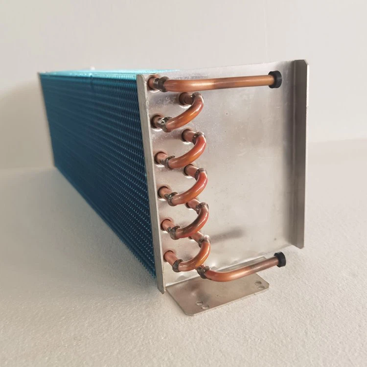Měděná trubková deska Fin Split AC Cooling Coil výparník